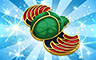 Poppit! Bingo Diamond Scarab Jewelry Badge