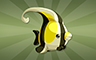 Poppit! Bingo Stuffed Tropical Fish Badge