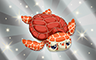 Poppit! Bingo Silver Stuffed Turtle Badge