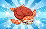 Poppit! Bingo Diamond Stuffed Turtle Badge