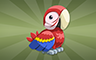 Poppit! Bingo Macaw Badge
