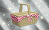 Poppit! Bingo Silver Picnic Basket Badge