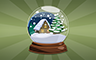 Poppit! Bingo Snow Globe Badge