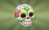 Poppit! Bingo Skulls Badge