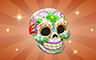 Poppit! Bingo Bronze Skulls Badge