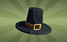 Poppit! Bingo Pilgrim Hat Badge