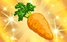 Poppit! Bingo Gold Carrot Badge