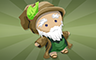 Poppit! Bingo Druid Doll Badge