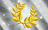 Poppit! Bingo Silver Wreath Badge