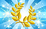 Poppit! Bingo Diamond Wreath Badge