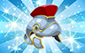Poppit! Bingo Diamond Soldier Helmet Badge