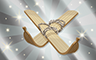Poppit! Bingo Silver Ski Badge