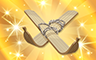 Poppit! Bingo Gold Ski Badge