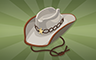 Poppit! Bingo Cowboy Hat Badge