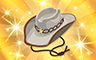 Poppit! Bingo Gold Cowboy Hat Badge