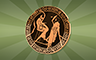 Poppit! Bingo Athenian Plates Badge