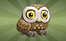 Poppit! Bingo Athenian Owl Badge