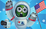 Poppit! Party Astronaut Badge