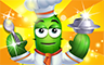 Poppit! Party Gold Chef Badge