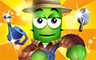 Poppit! Party Gold Gardener Badge