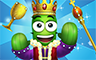Poppit! Party King Badge