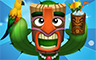 Poppit! Party Tiki Brother Badge