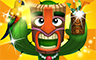 Poppit! Party Gold Tiki Brother Badge
