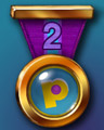 Pogo Poppit! Bingo Club Pogo Marathon 2 Badge