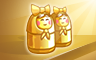 Trizzle Seein' Double Badge
