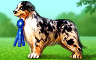 Claire Hart Classic The Prizewinning Pup Badge