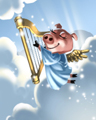 Hog Heaven Slots Hog Harp Badge