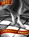 Pogo Bowl Belle of the Bowl Badge