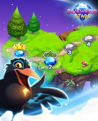 Bejeweled Stars Islands in the Sky Badge