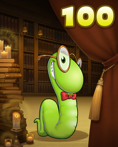 Bookworm HD Bookworm Supreme Badge