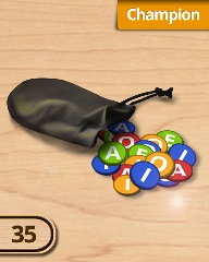 A Way With Words 35 Champion Challenge Badge