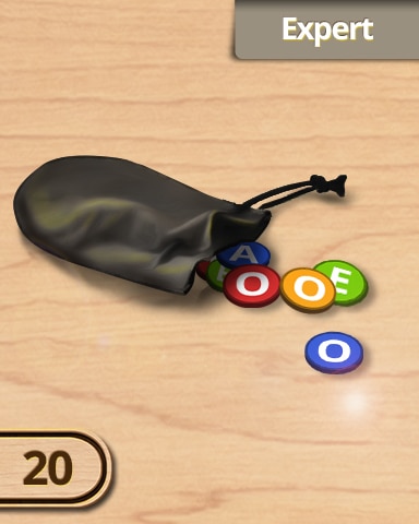 A Way With Words 20 Expert Challenge Badge