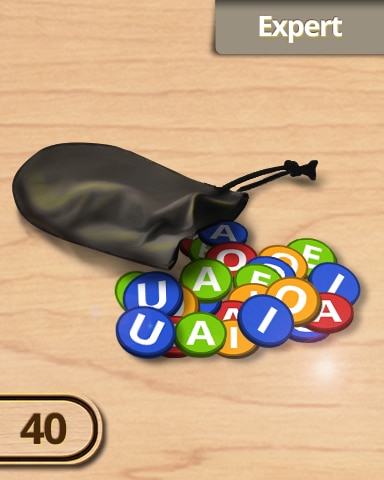 A Way With Words 40 Expert Challenge Badge