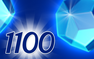 Jewel Academy Glittering Blue Jewels Badge