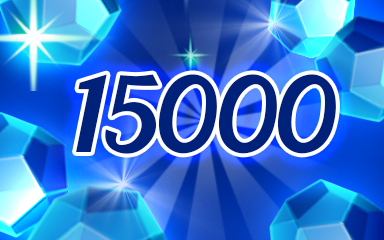 Jewel Academy Blue Jewels 15000 Badge