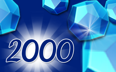 Jewel Academy Mesmerizing Blue Jewels Badge