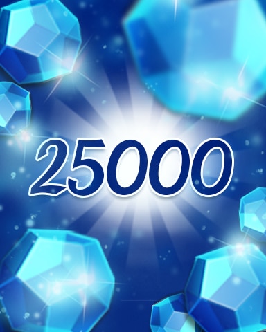 Jewel Academy Blue Jewels 25000 Badge