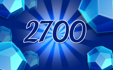 Jewel Academy Blue Jewels 2700 Badge