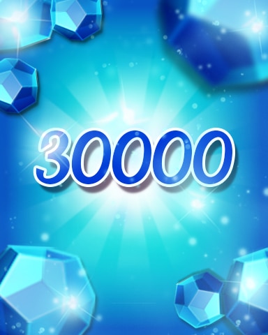 Jewel Academy Blue Jewels 30000 Badge