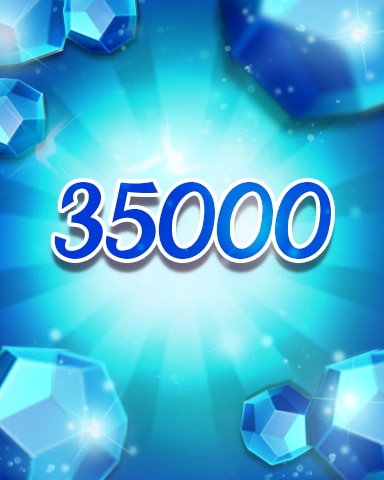 Jewel Academy Blue Jewels 35000 Badge