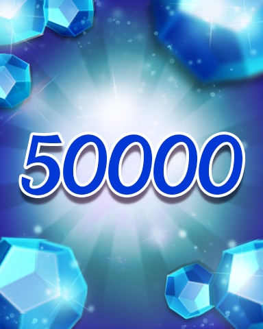 Jewel Academy Blue Jewels 50000 Badge