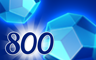 Jewel Academy Sparkling Blue Jewels Badge