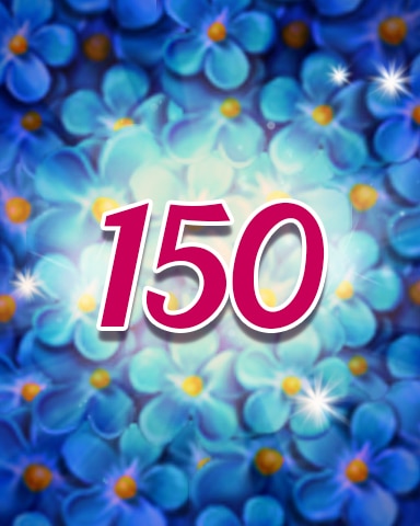 Jewel Academy Flowers 150 Badge