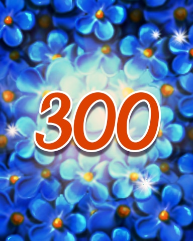 Jewel Academy Flowers 300 Badge