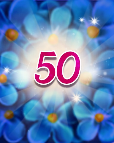 Jewel Academy Flowers 50 Badge