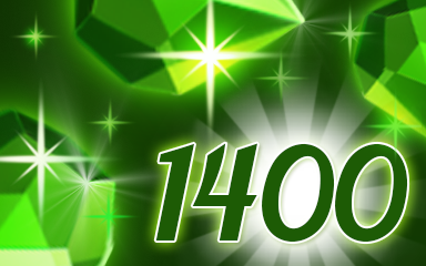 Jewel Academy Glowing Green Jewels Badge
